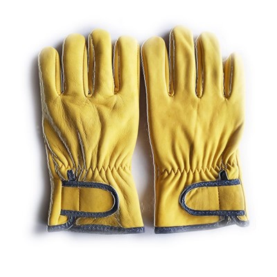 Arbeidshansker i mykt skinn
