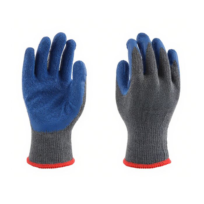 10G Latex Coated Gloves- Yellow/Orange suppliers